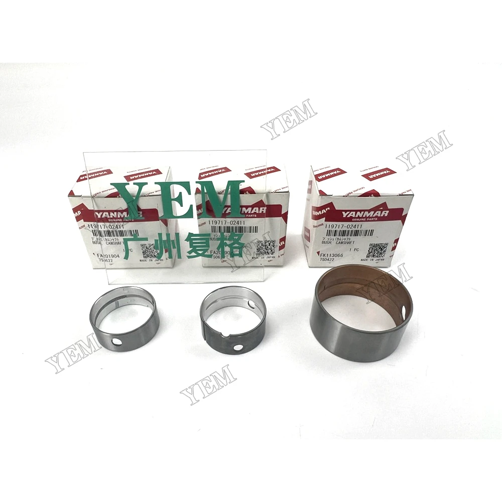 China Wholesale 3T75HL 3T75HLT Camshaft Bush Fit for Yanmar 3T75HL Engine Overhaul Kit.