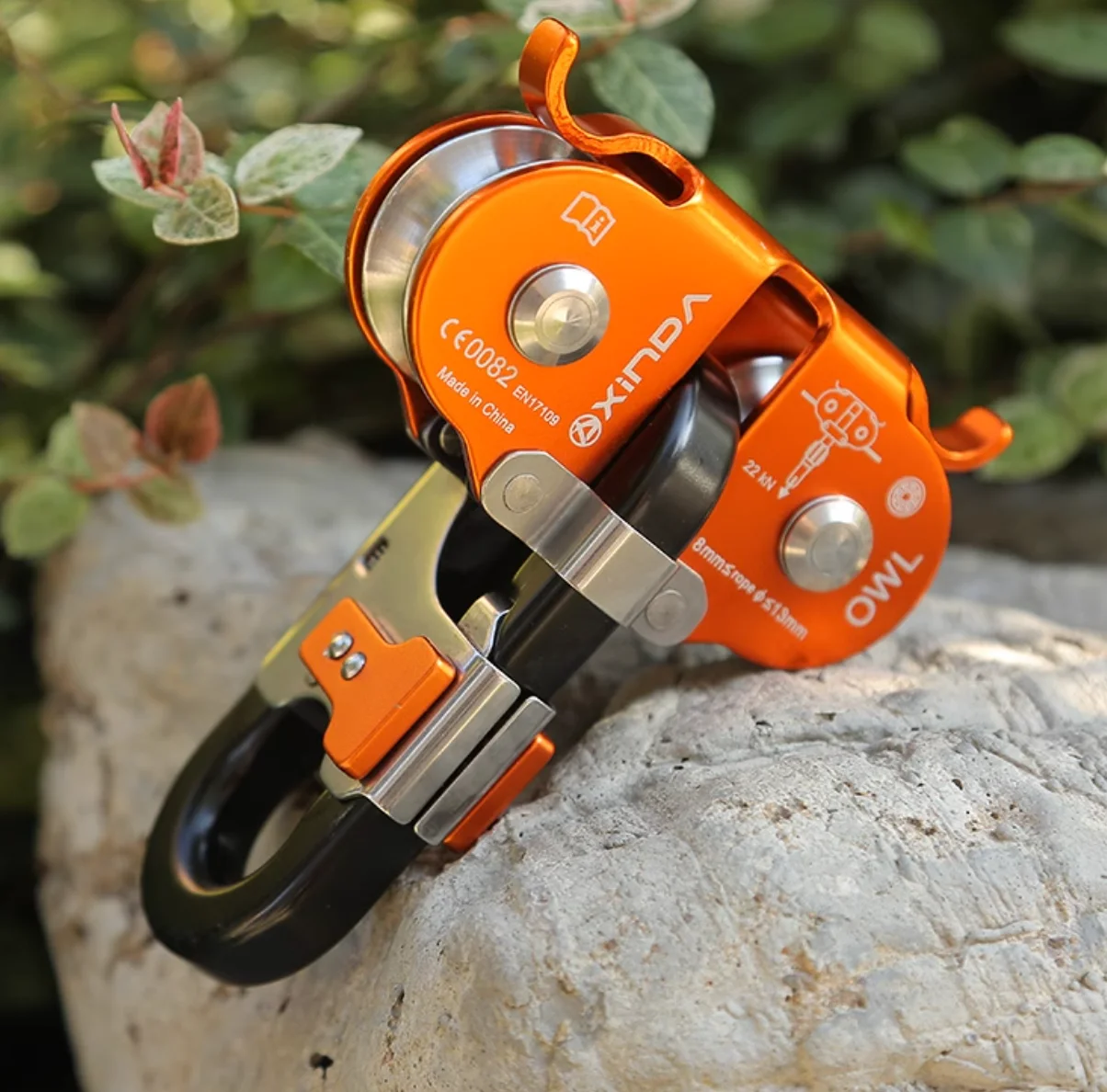 Xinda Double Pulley Crossing Zip Line Twin Wheels - Durable Rope