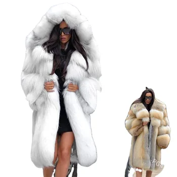 Coats Winter Women Women's Fur Coat Jackets 2021 Parkas Real For And Wool Faux Collar Leather The Older Jacket