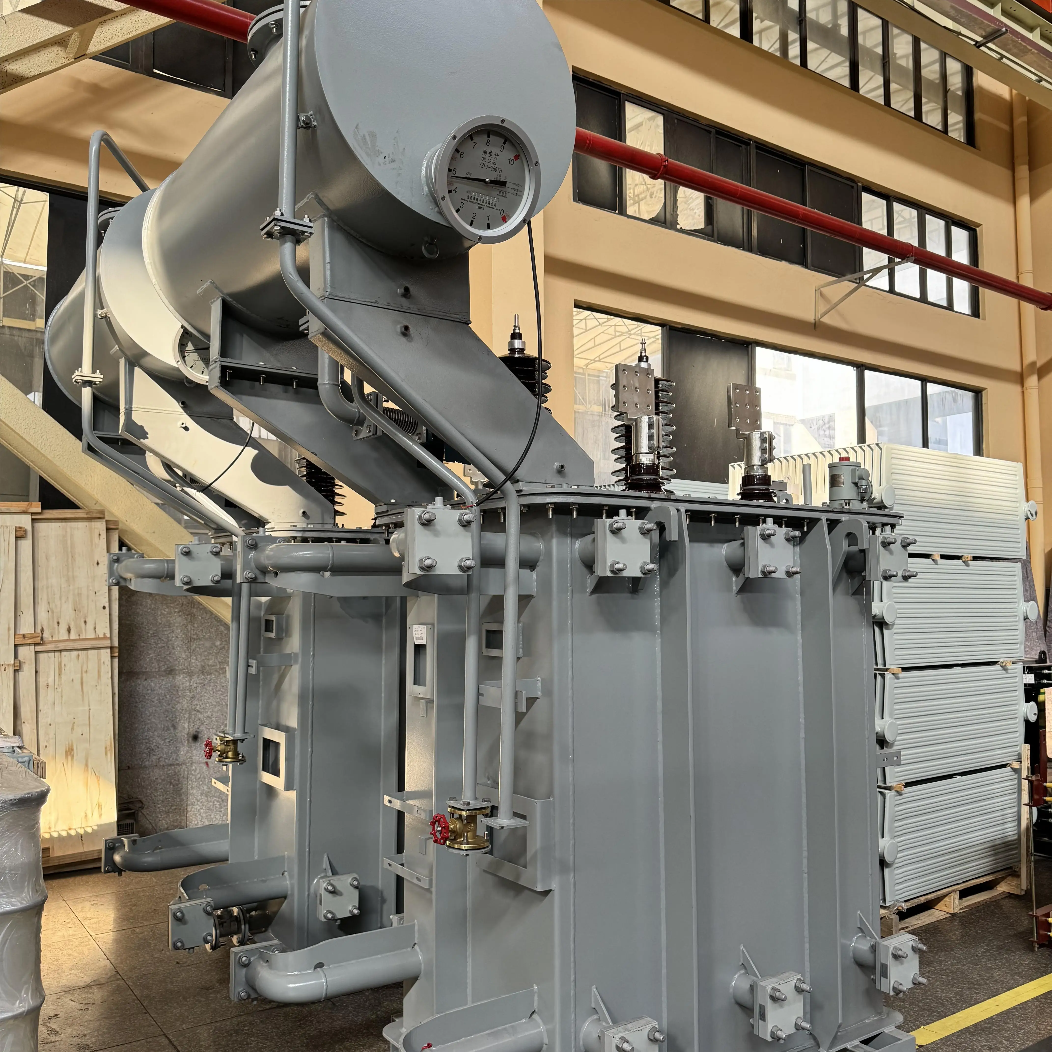 Zbb High Voltage Transformer 110kv 8000kva Low Loss Oil Immersed Power