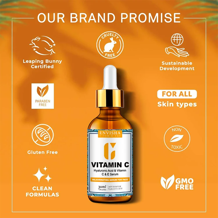Korea Serum ENVISHA Moisturizing Facial Wrinkle Anti Aging Organic Vitamin c Whitening Serum