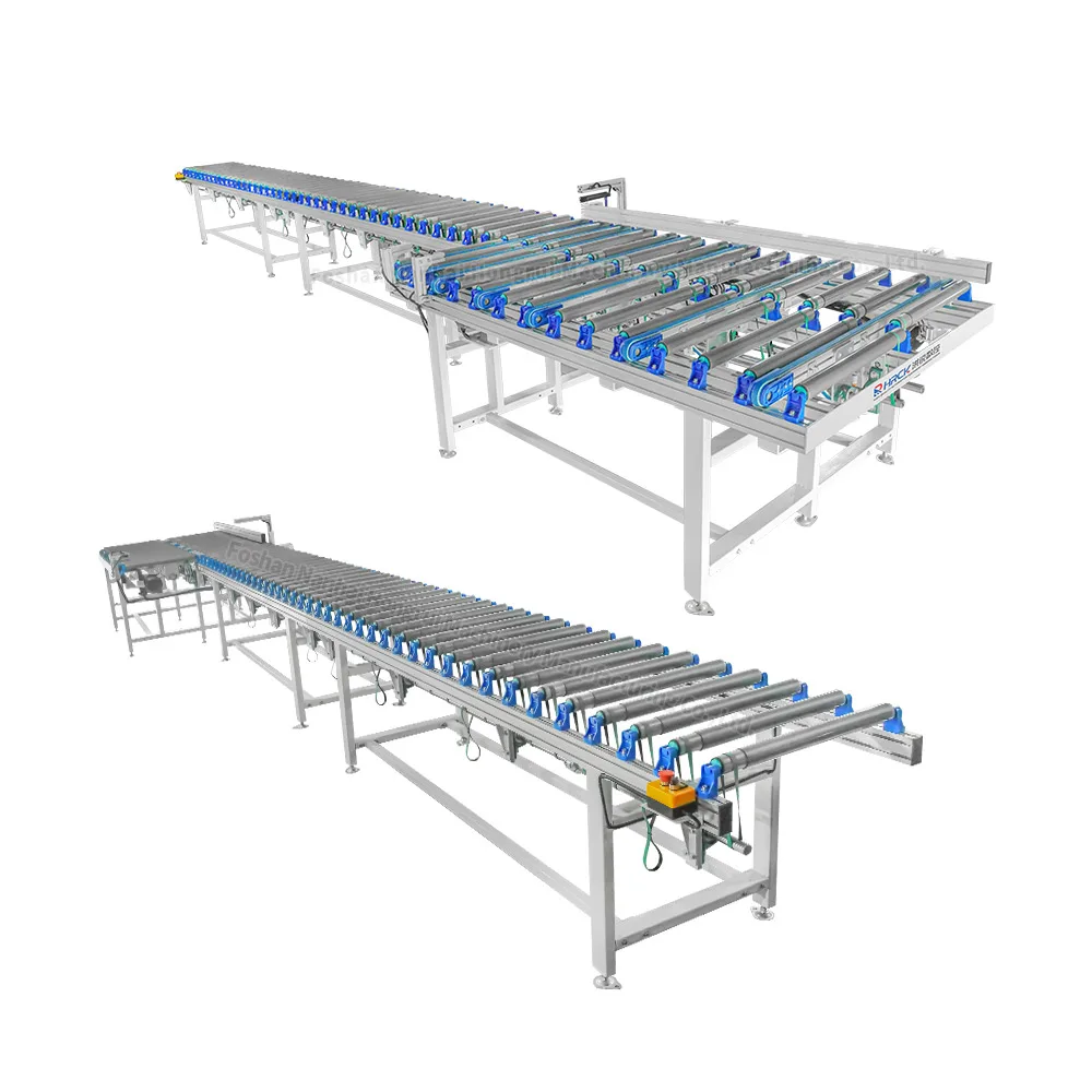 Intelligent fully automatic kitchen cabinet production line