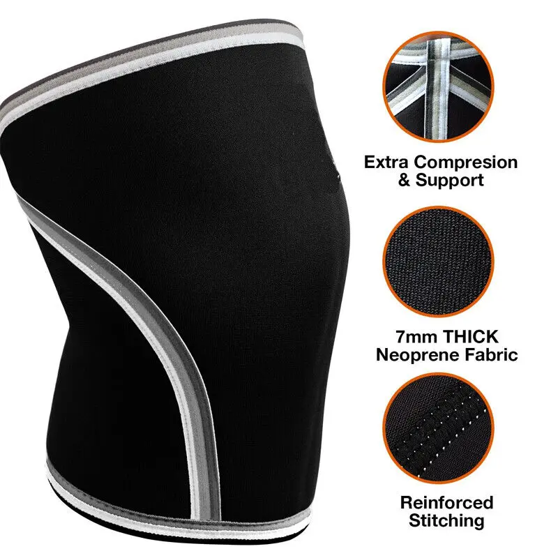 Rodilleras Custom Wholesale 7mm Gym Sports Weightlifting Powerlifting