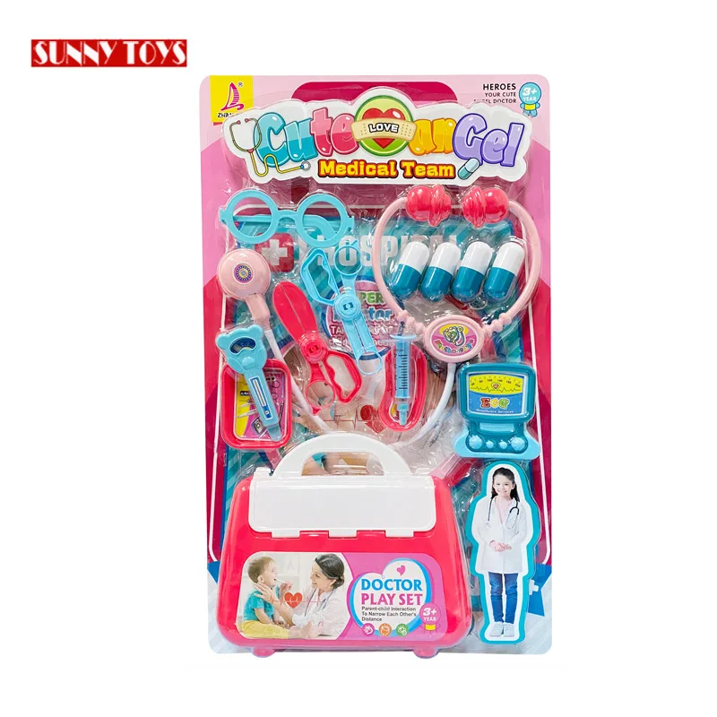 Детский Дошкольный образовательный медицинский набор докторская игрушка ролевая игра для