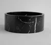 Marmo nero, diametro 12 cm x altezza 5 cm