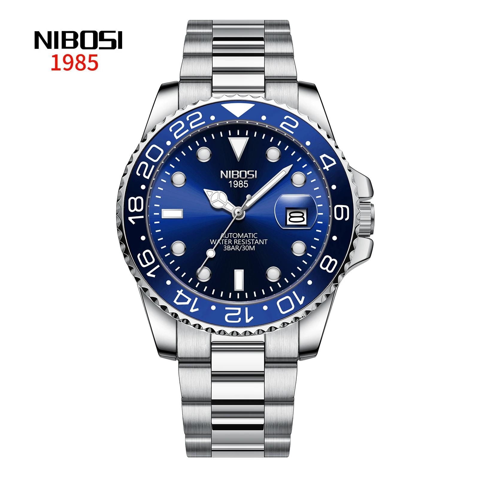 NIBOSI 2597 Luxury Men's Mechanical Watch – Casual Sports Design