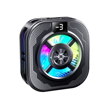 Mobile Cooling Fan for Android Phones Tablets SL39 Magnetic Clip Flexible Radiator for Desk Use Semiconductor Ice Artifacts