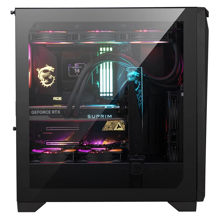 MSI MPG GUNGNIR 300R AIRFLOW - Gaming Case with Tempered Glass