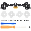 Black Upgraded Face Clicky Kits for PS5 Edge Controller