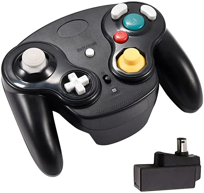 2 4g Wireless Gamecube Controller Gamepad Gaming Joystick With Receiver For Nintendo Gamecube For Wii Buy Wireless Gamepad Controller For Nintendo Wii Wii U Video Game Console Remote Control Built In Motion Plus 2 In 1
