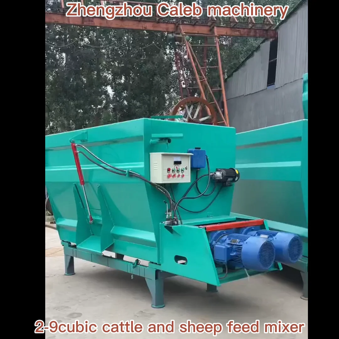 Livestock Feed Mixer Silage Grass Mixer Cattle Farm Use Animal Feed