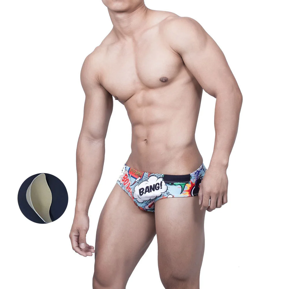 Push Up Removable Padded Male Swimming 