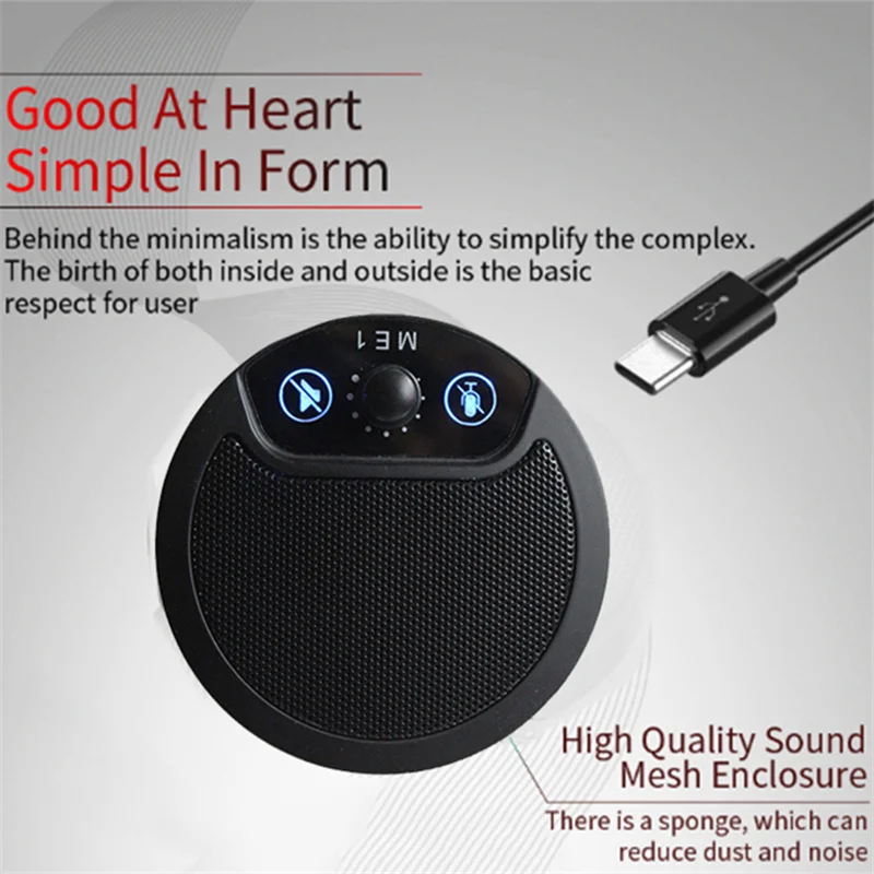 Hot ME1 Professional USB Multi System Delegate Xlr Chairman Microphone Conference Systems Table Embedded Conference Microphone