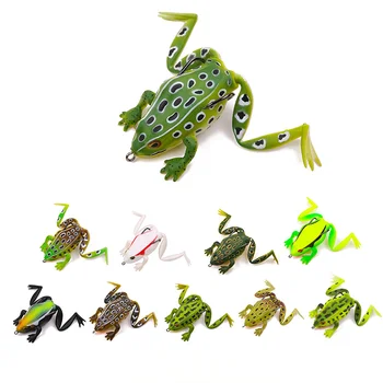 Frog Lure 6.5cm/17.2g, Toad Frog Soft Bait, Realistic Bionic Fake Bait for Fishing – Soft Lure – view 2