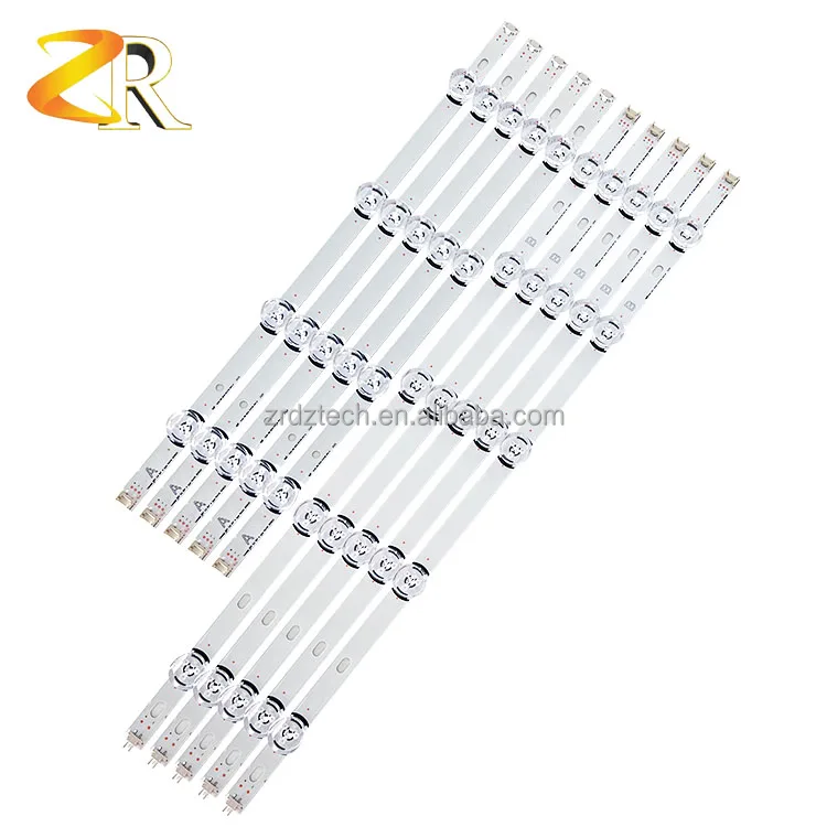 10Pcs LED Light Strips For 50LB550V 50LB561U-ZC 50LB561U-ZE 50LB561V 50LB580N 50LB580V 50LB582V 50LB630 50LB652V 50LB5500 50LB