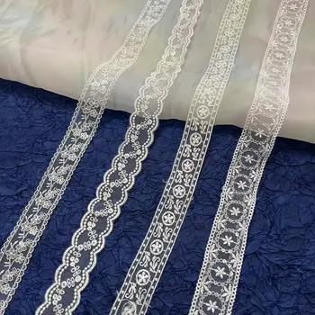 Wholesale Price Fashion decoration sequins french lace for lady garment and wedding