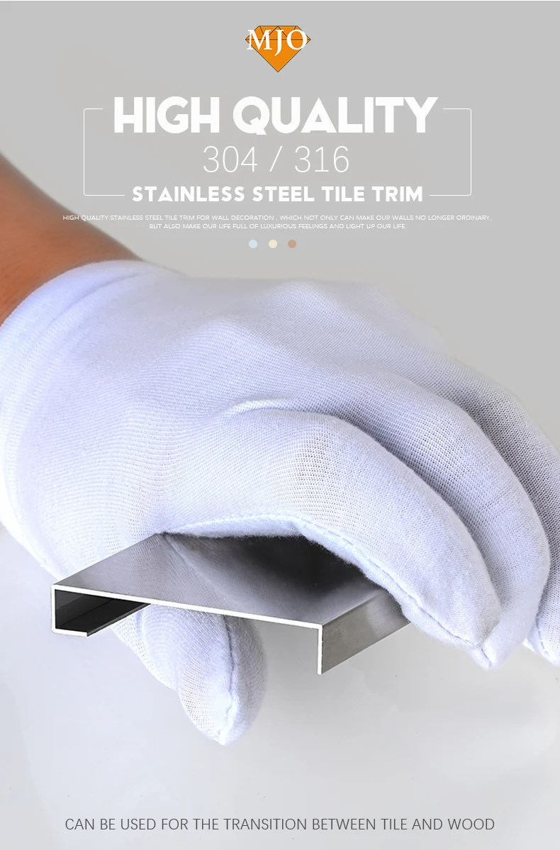 Foshan Mjo Factory Directly Led Baseboard Metal Skirting Board For