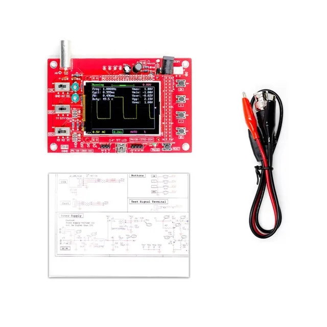 Fnirsi Dso138 Digital Oscilloscope Kit Fully Assembled Digital Lcd