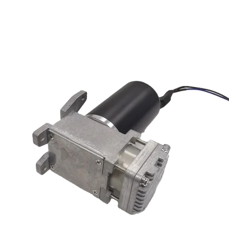 Max 50lpm 700kpa 24v Brush Motor Piston Type Micro Air Compressor Pump