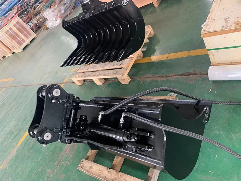 Mini Excavator Hydraulic Rotating Tilting Trench Buckets Excavator Tilt
