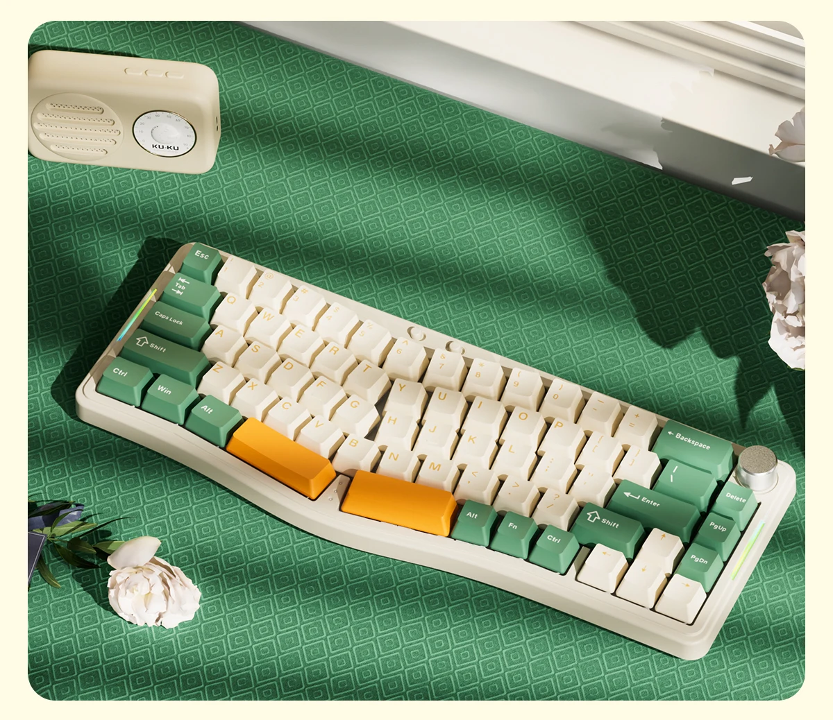 Ajazz Aks068pro Alice 68 Keys - RGB Wireless Gaming Keyboard