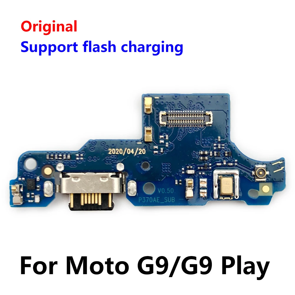 USB Charger Board Flex Cable for Moto G9 Power Charging Port Connector Dock  Parts Mobile Phone Replacement Parts Wholesale