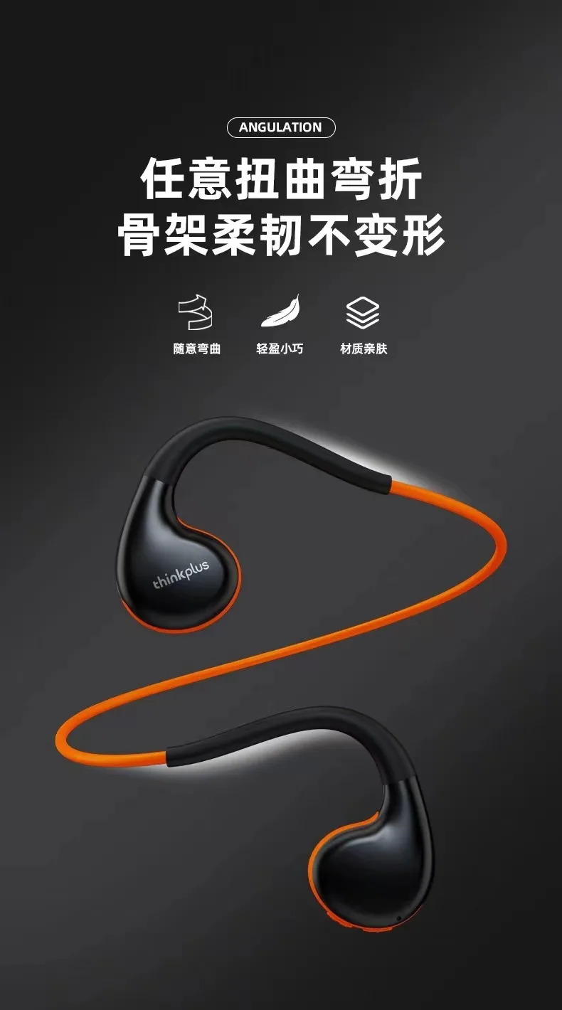 New Coming Lenovo X7 Bone Conduction Wireless Headphone Bt 5 0 Open Ear Sport Earphone X7