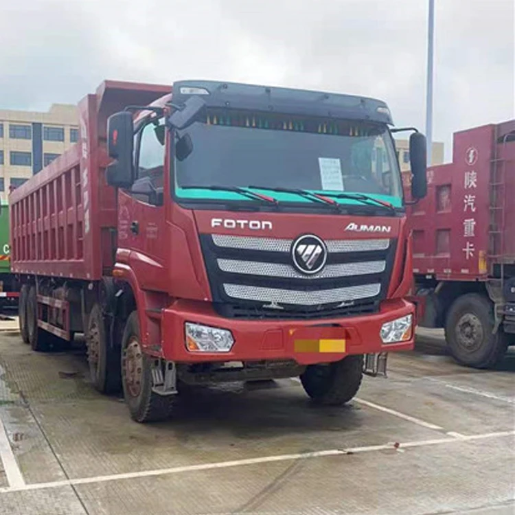 375HP China 6X4 8X4 FOTON AUMAN Dump Truck Used 50 Ton LHD RHD Price