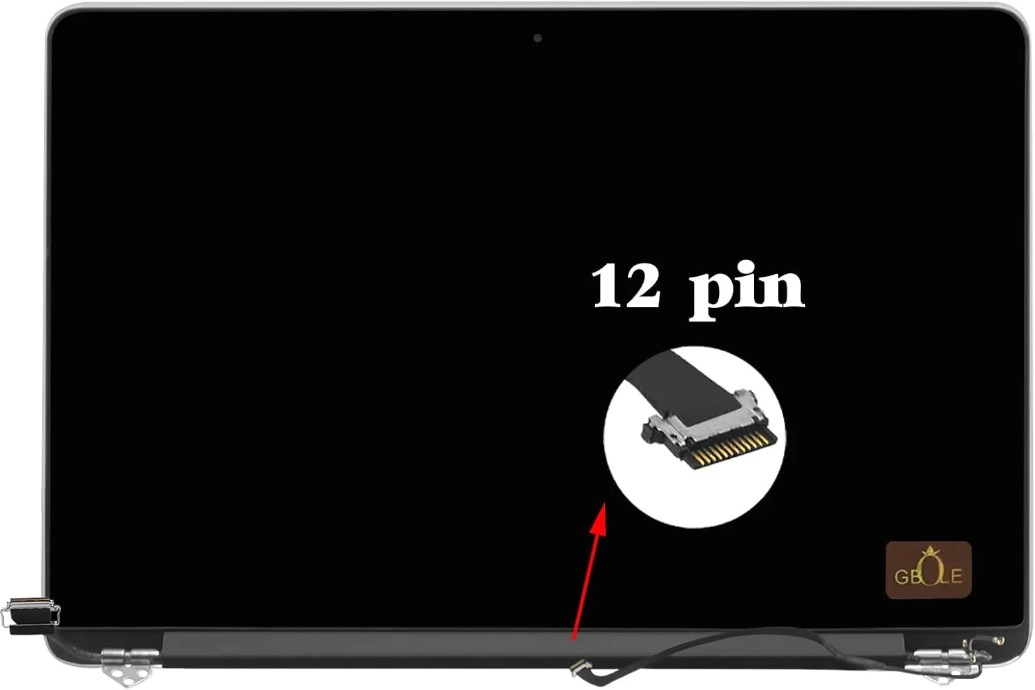 GBOLE Screen for MacBook Pro A1502 Late 2013 Mid 2014 Early 2015 EMC 2835 EMC 2678 EMC 2875 661-8153 Full LCD Screen Assembly