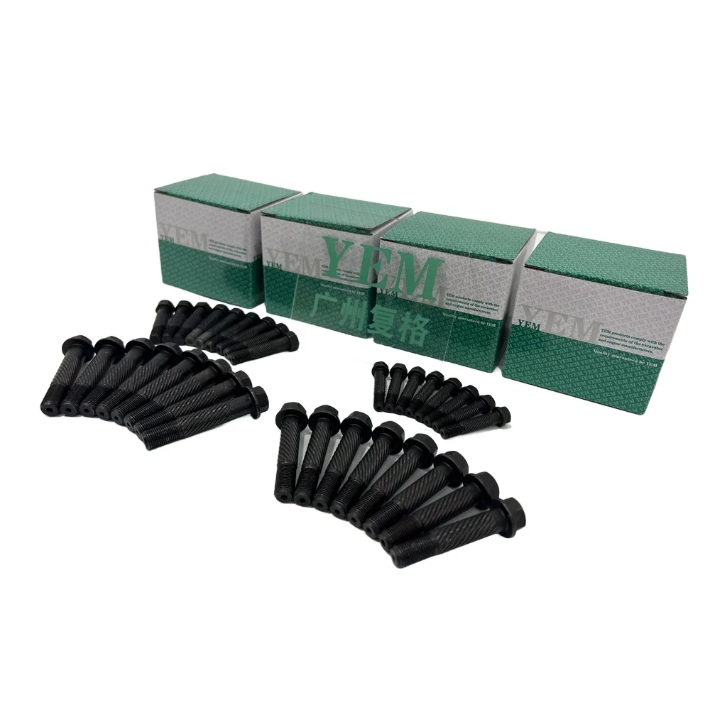 4LE1 Connecting Rod Bolt Screw for Isuzu Industrial Machinery Engine Parts