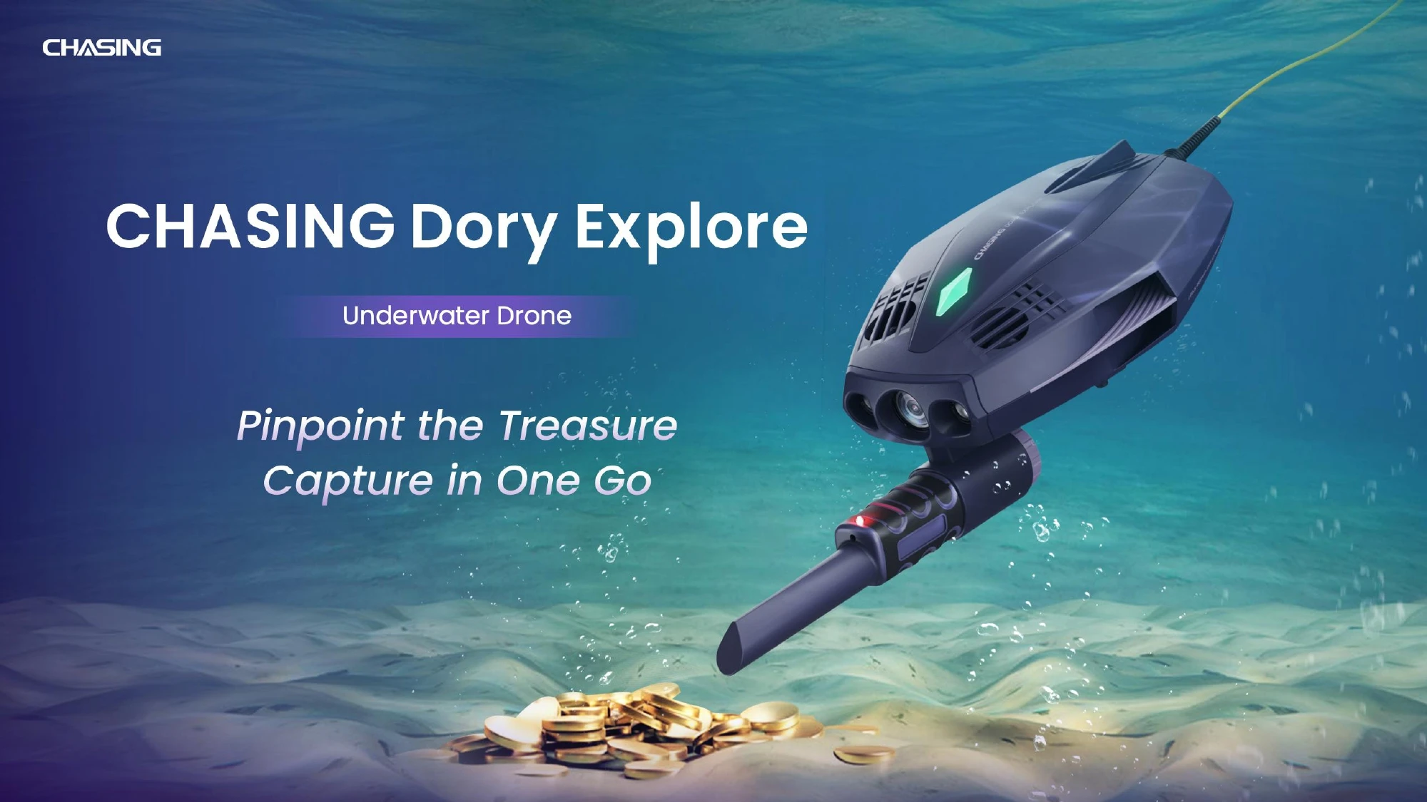 CHASING Dory Explore - Underwater Drone for Environmental Inspection
