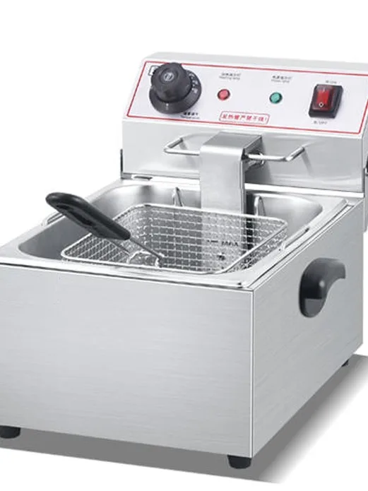 Commercial Deep Fryer 6l/4l Electric Chicken Potato Fryer Machine