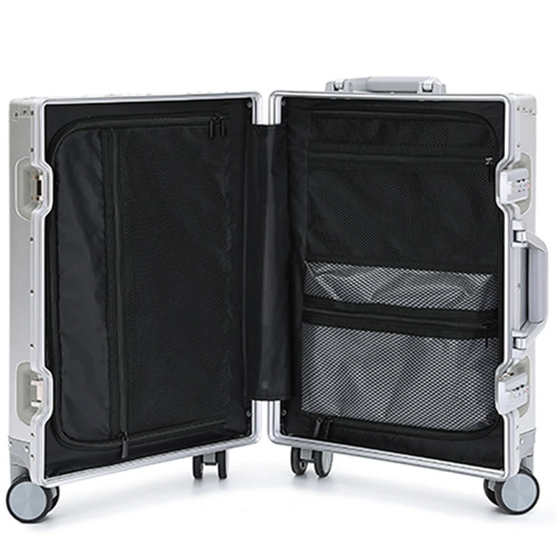 2023 Luggage Aluminium Frame Fashionable Durable Valise