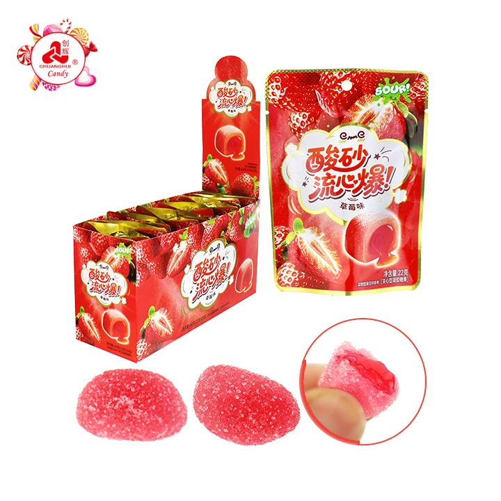 Sour gummy