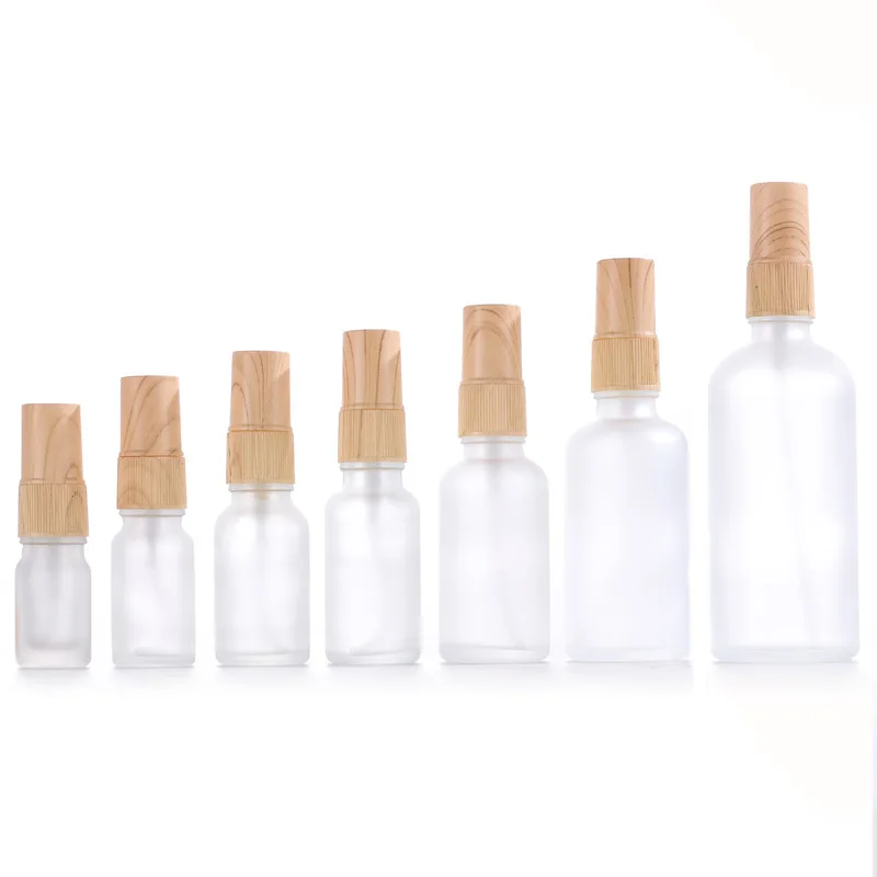 5ml 10ml 20ml 2oz Small Fine Mist Frosted Lotion Glass Spray Bottle ...