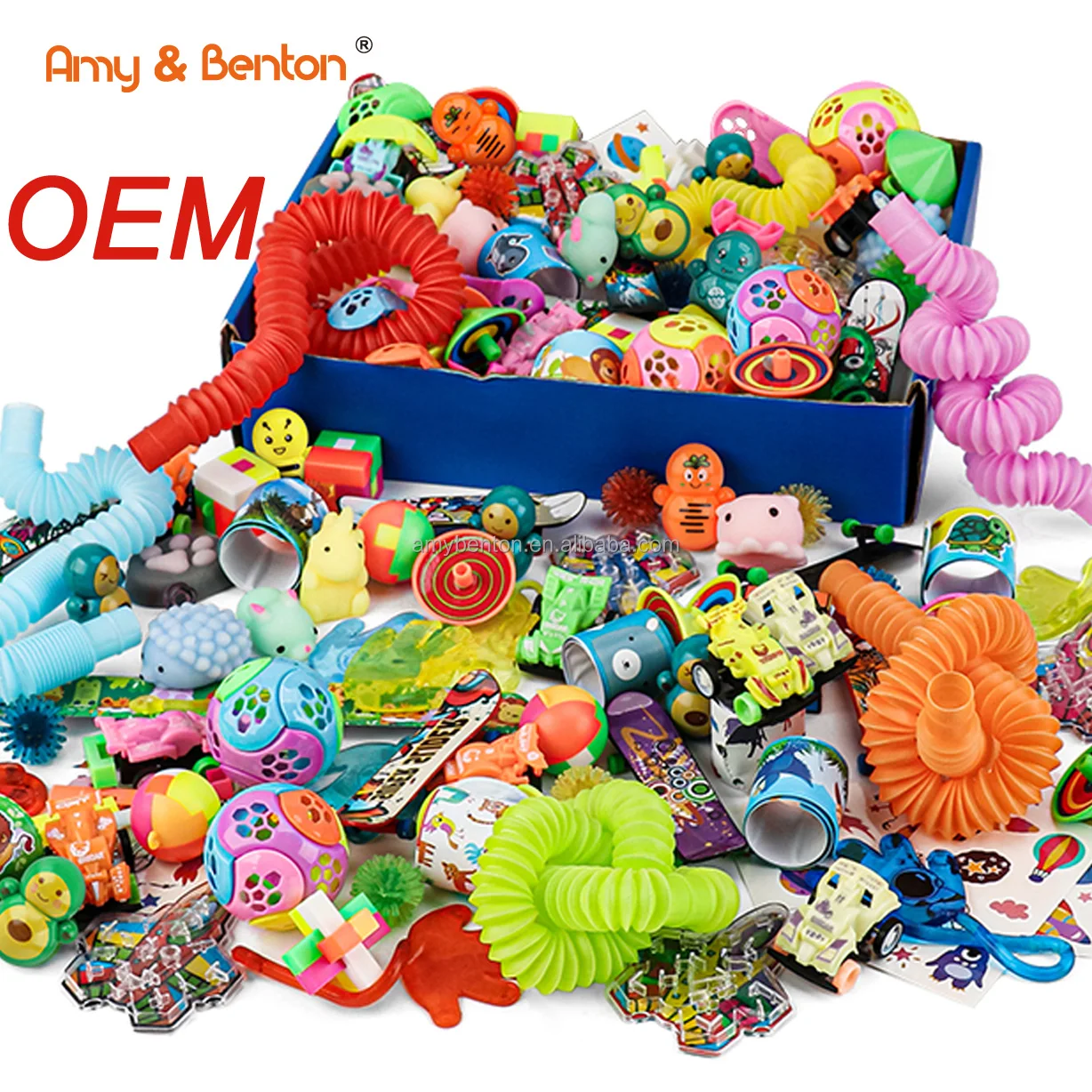 Set De 66 Petits Jouets Et Fidgets Pour Anniversaire Enfants - Cadeaux Invités, Goodies De Fête - Anti-stress, Coloré, Non Toxique