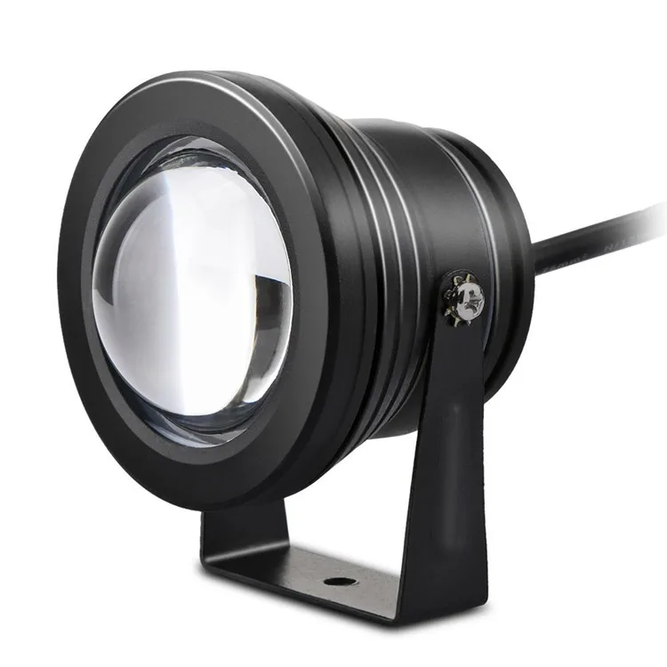RGB Submersible LED Pond Spotlight Remote Dimmable Flood Light ...