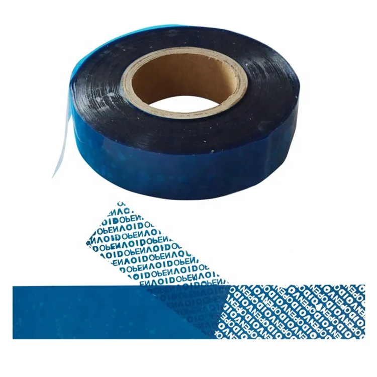 Temperature Sensitive Color Changing Material  Antifake Sealing Tape for Security Bags