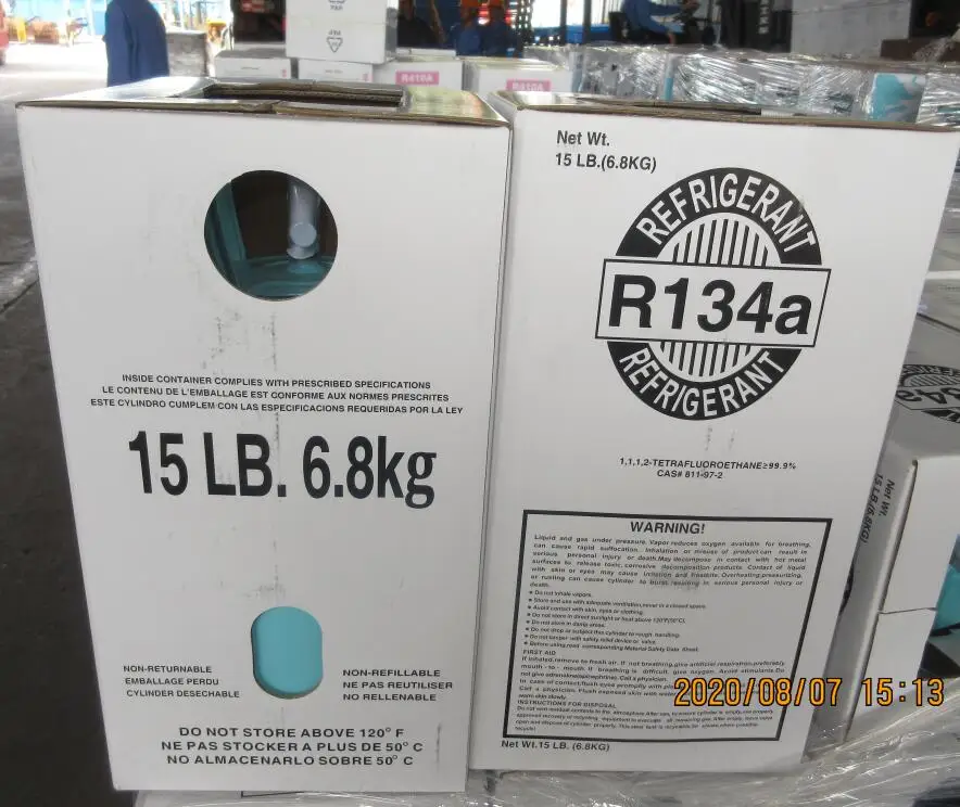 r134a refrigerant 15 lb cylinder