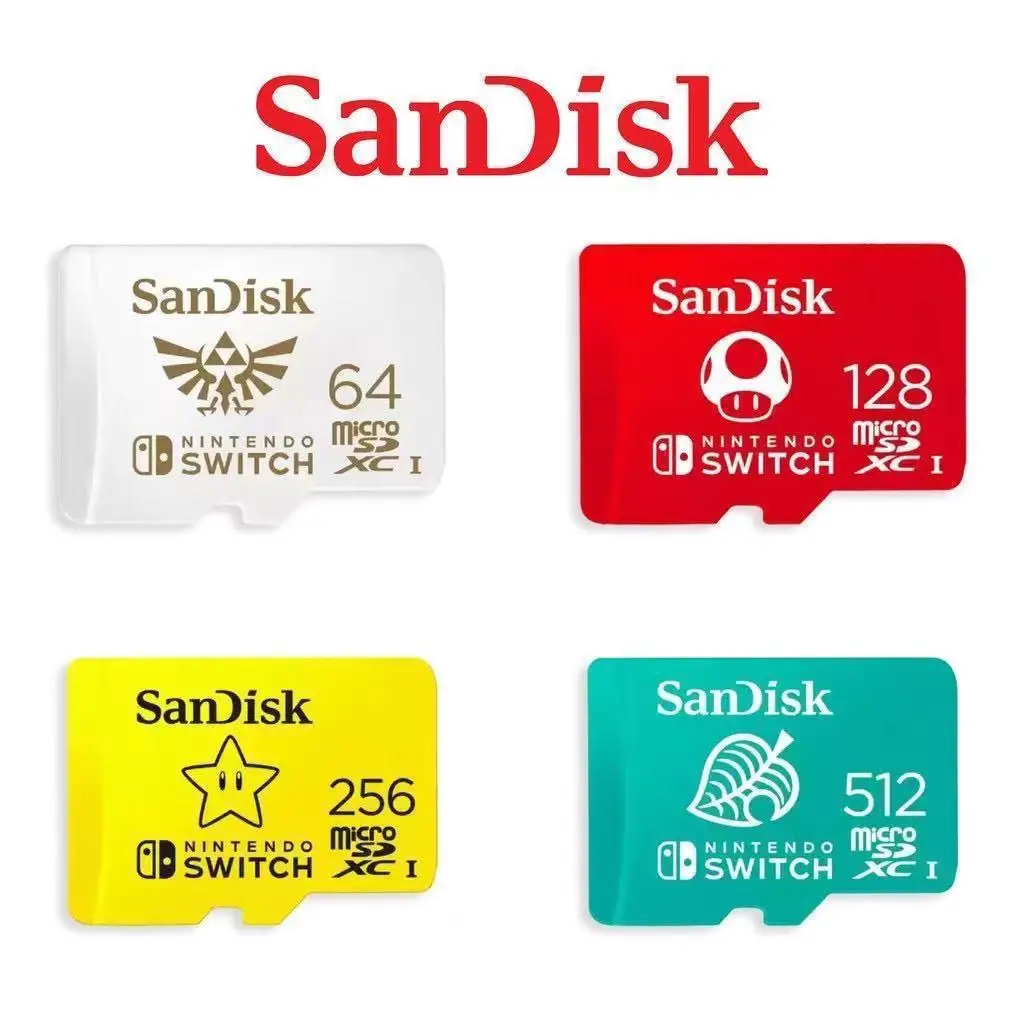 100% Оригинальный двойной флеш-накопитель Sandisk Micro TF/SD карты 128 ГБ оперативной памяти 32 Гб встроенной 256 16 64 Ультра класса 10 A1 A2 SD гарнитура для