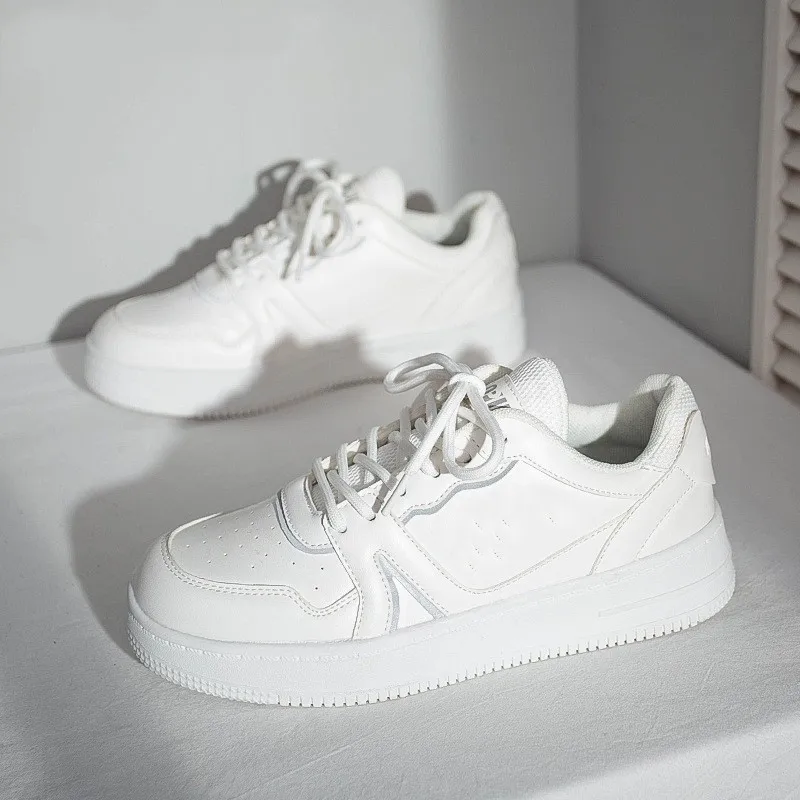 Zapatos Informales Con Plataforma Para Mujer,Zapatillas Deportivas Blancas  - Buy Plataforma Zapatos Blancos,Mujeres Blanco Zapatos De Deporte,Zapatos De  Deporte De Las Mujeres Blanco Product on Alibaba.com