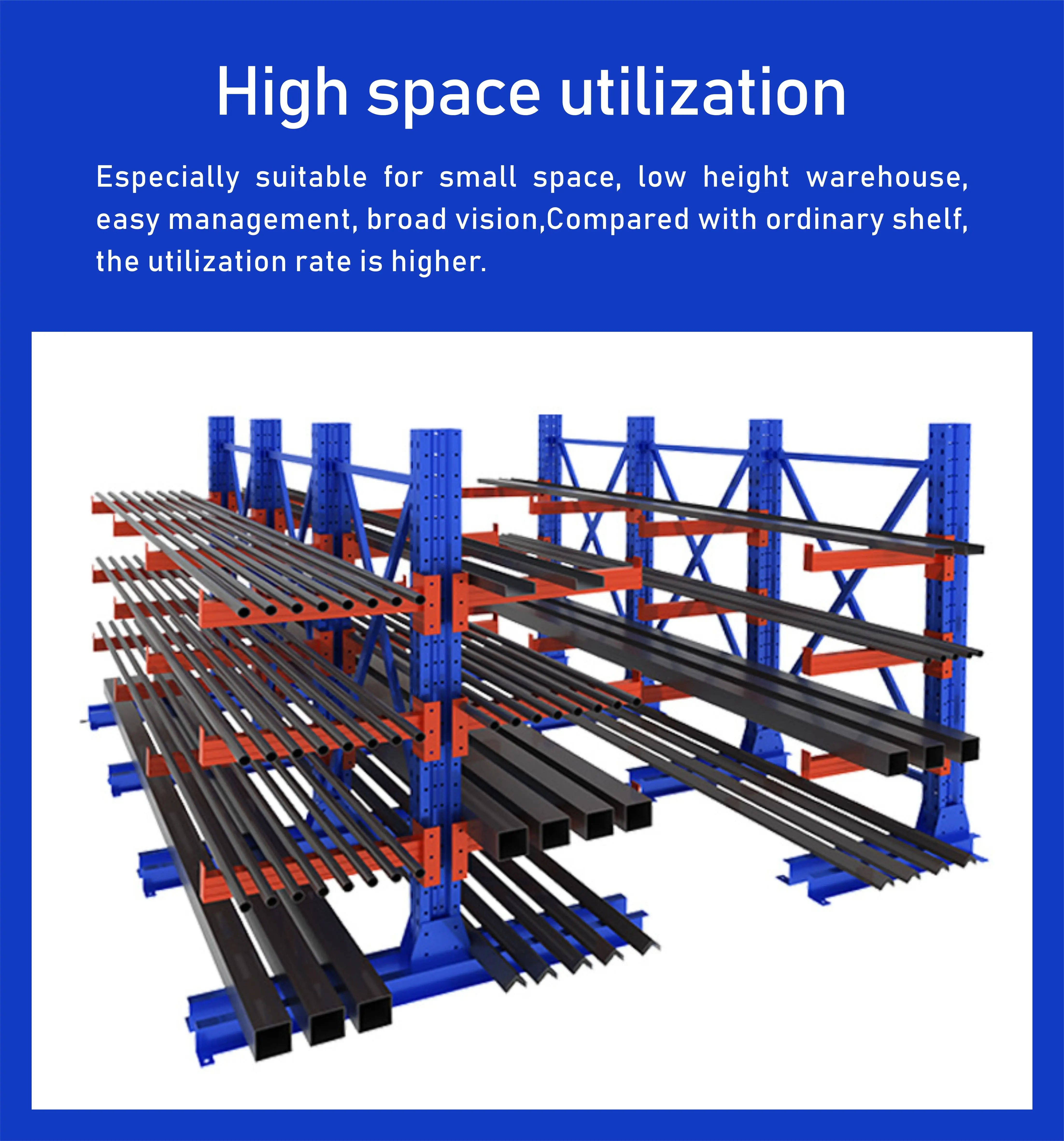 Factory Warehouse Single Side Base Cantilever Rack Buy High Density