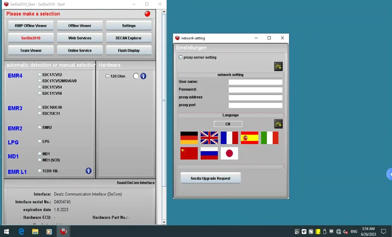 thumbnail image 2 of Deutz Diagnostic Tool Communicator For Deutz Engine DECOM Controllers – Heavy Duty Truck... 2 of 10