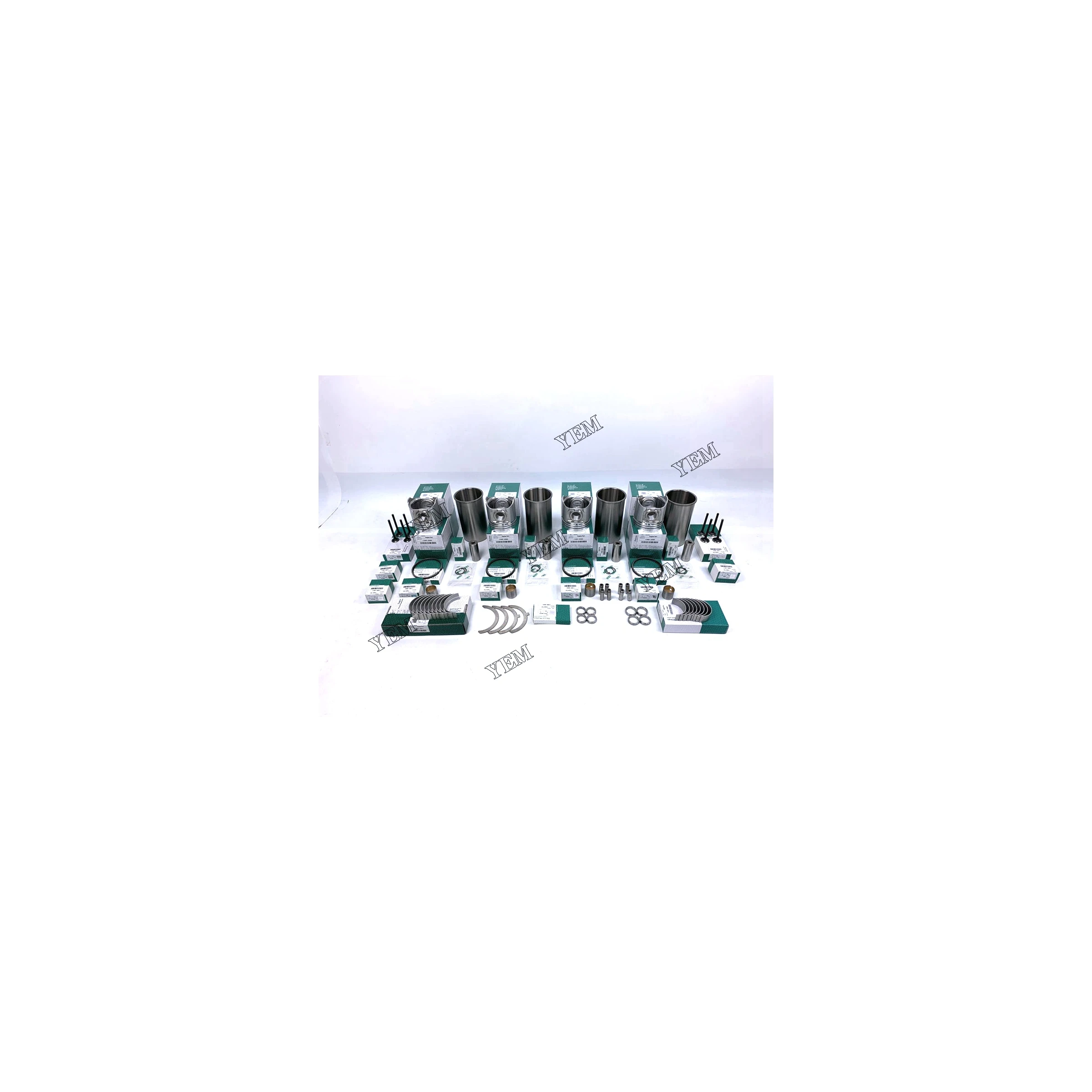 4D32 Engine Rebuilding Kit With Cylinder Piston Rings Liner Valve Bearings for Mitsubishi Industrial Engines Engine Spare Parts