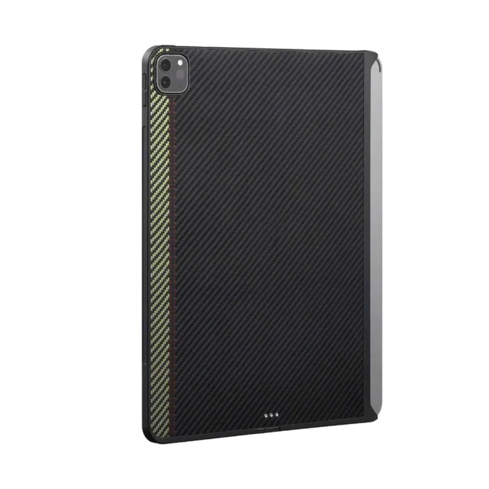 Aramid Fiber Tablet Case For Ipad Air Pro 11 13 2024 Anti-Drop Phone Skin Friendly Covers Protective Cover Pbk169 Laudtec factory