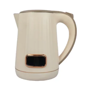 1.8L Electric Kettle 201 Stainless Steel Electric Kettle Seamless Liner Fast Boiling for Household and Hotel Kitchen Use
