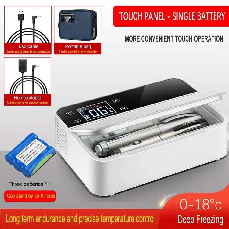 Interchangeable Battery Pack Car Refrigerator Cooler Box Small Fridge