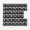 Texte coloré noir + blanc [sans base]