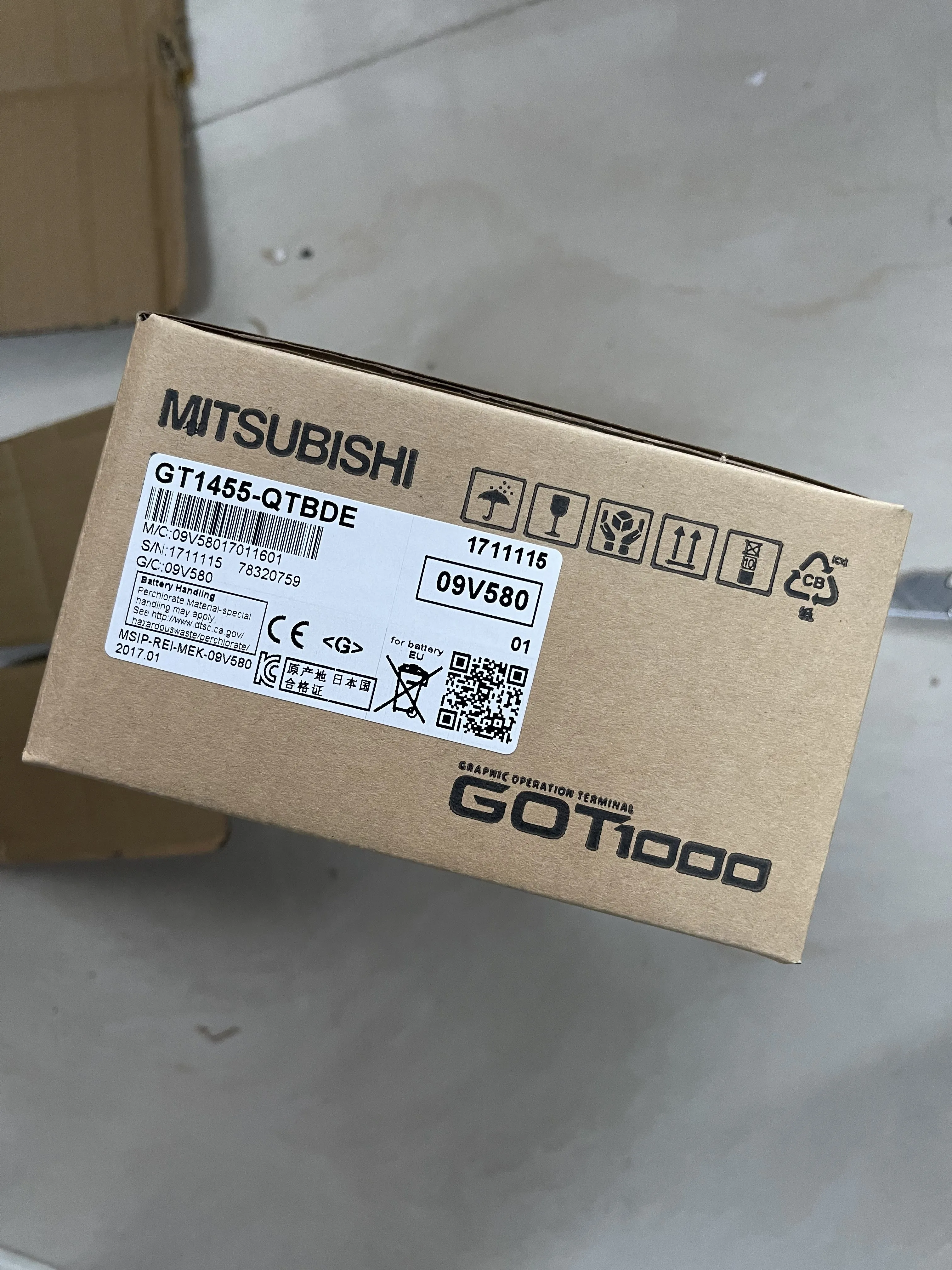 Mitsubishi Graphic Operation Terminal GT1455-QTBDE