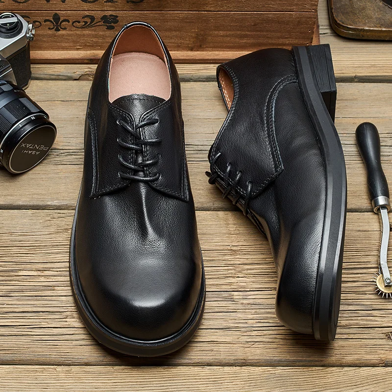 Hot Sale Trending Comfortable Fashionable Leather Men's Leather Casual